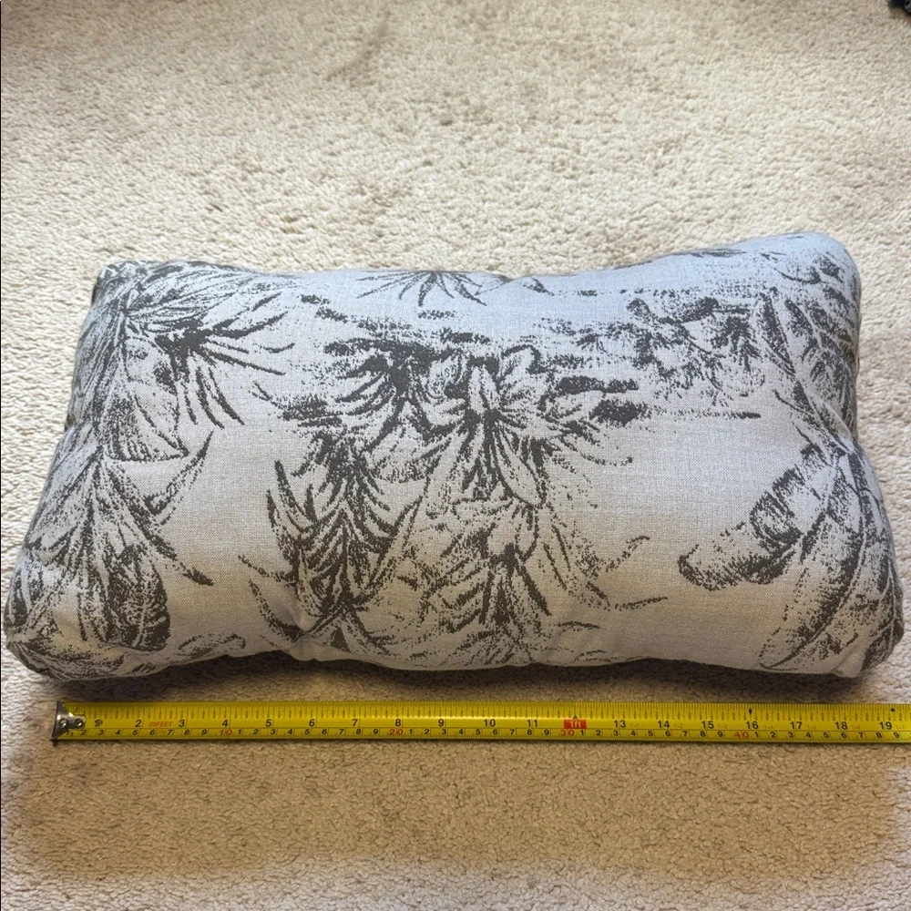 Sunbrella Outdoor Lumbar and Neck Pillow Set